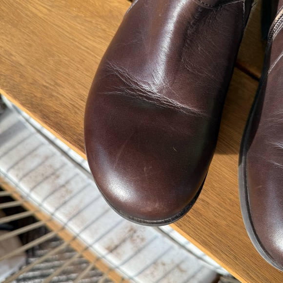 Birkenstock Collins Dark Brown Leather Ankle Boots Size 39 EU/9 US - Picture 11 of 12